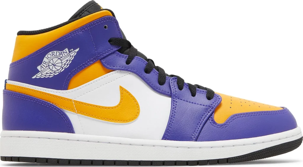 AIR JORDAN 1 MID - LAKERS