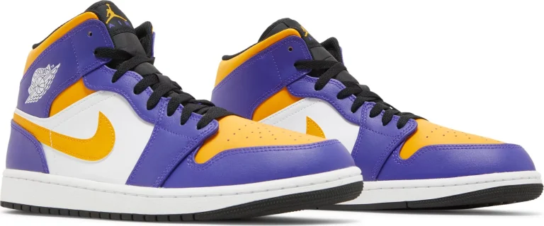 AIR JORDAN 1 MID - LAKERS