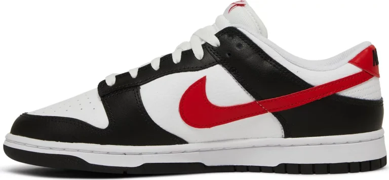 Dunk Low - Black White Red