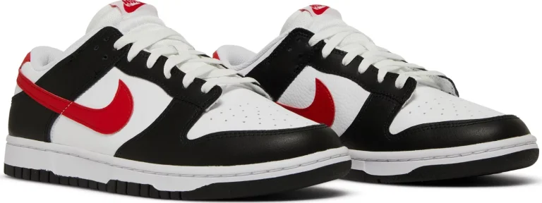 Dunk Low - Black White Red