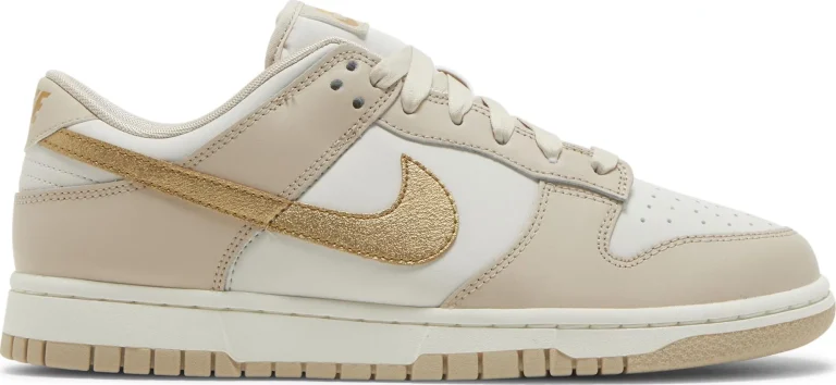 Dunk Low - Gold Swoosh