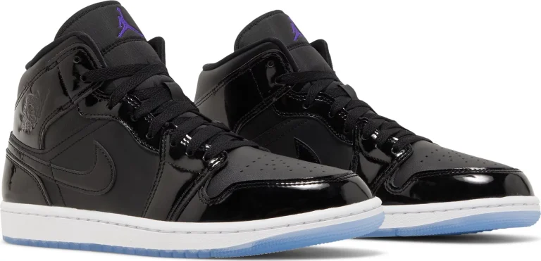 AIR JORDAN 1 MID SE - SPACE JAM BLACK