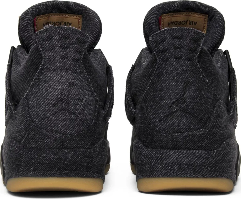 Air Jordan 4 Retro X Levis  - Black Denim