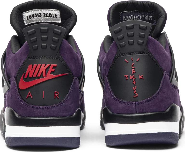 Air Jordan 4 Retro - Purple Suede - White Midsole