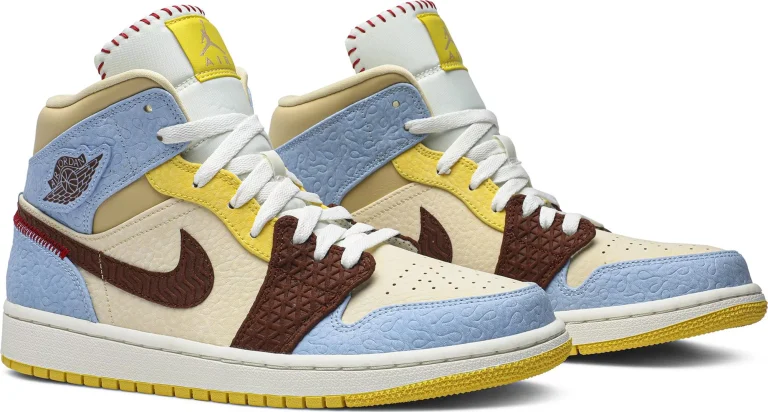 AIR JORDAN 1 MID SE - FEARLESS MAISON CHATEAU