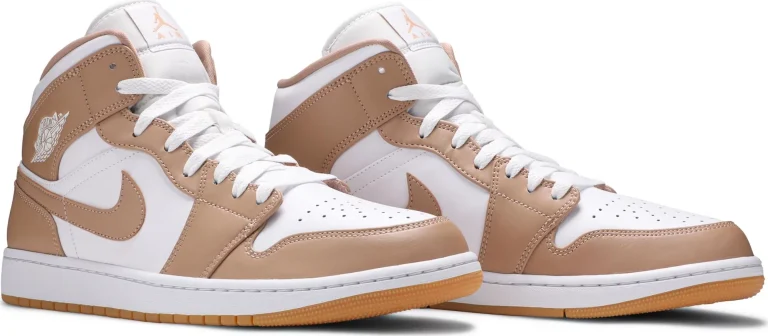 AIR JORDAN 1 MID - TAN GUM