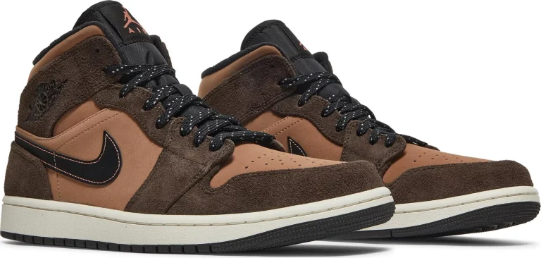 The Air Jordan 1 Mid SE - Dark Chocolate