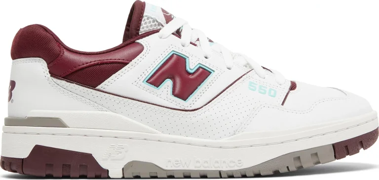 New Balance 550 - Burgundy Turquoise