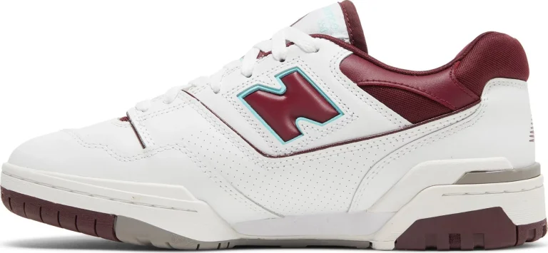 New Balance 550 - Burgundy Turquoise
