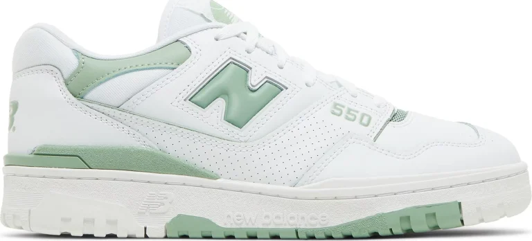 New Balance 550 - White Mint Green