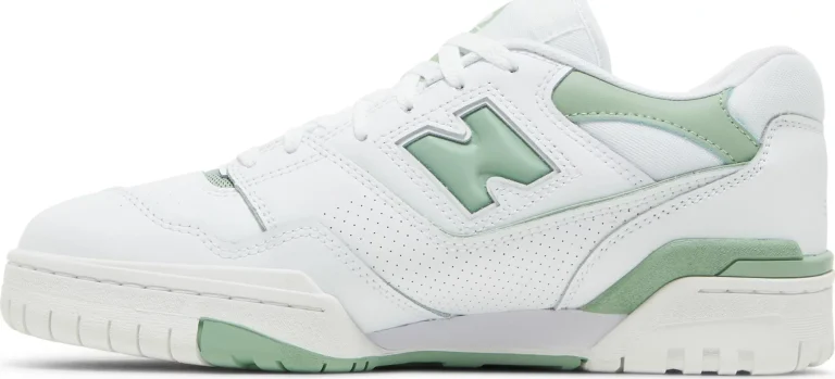 New Balance 550 - White Mint Green