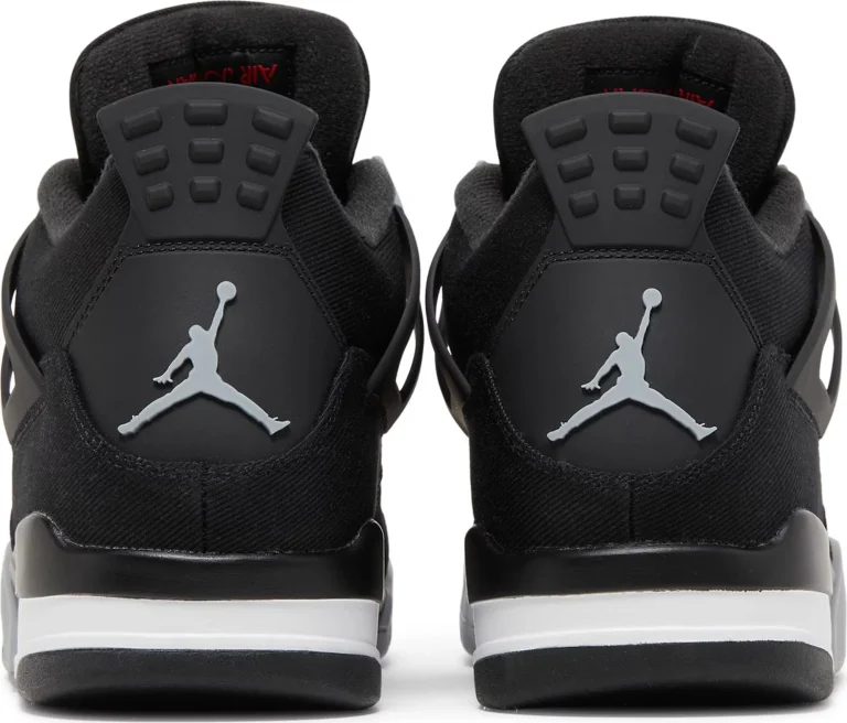 Air Jordan 4 Retro - Black Canvas