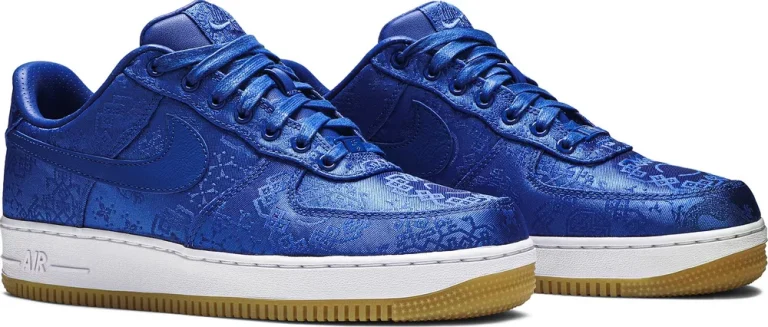 CLOT x Air Force 1 - Royal Silk