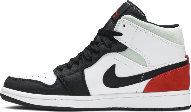 Air Jordan 1 Mid SE - Red Black Toe