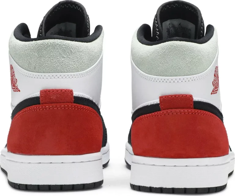 Air Jordan 1 Mid SE - Red Black Toe