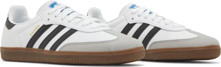 Samba Vegan - White Black Gum