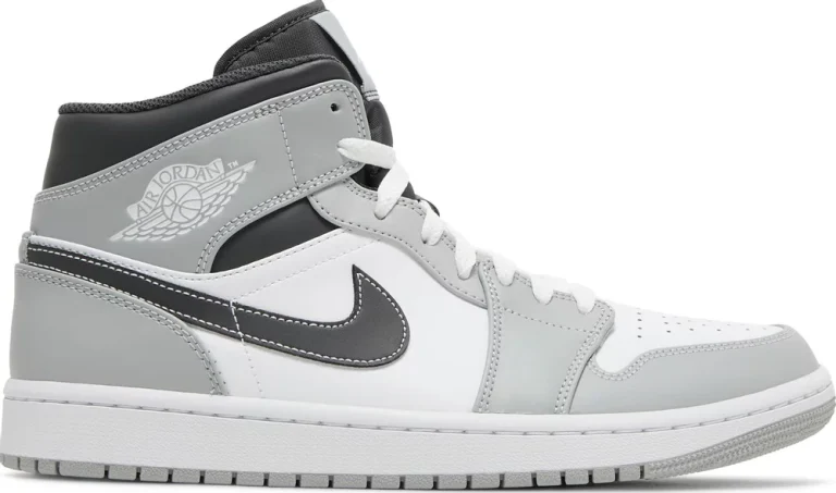 Air Jordan 1 Mid - Light Smoke Grey