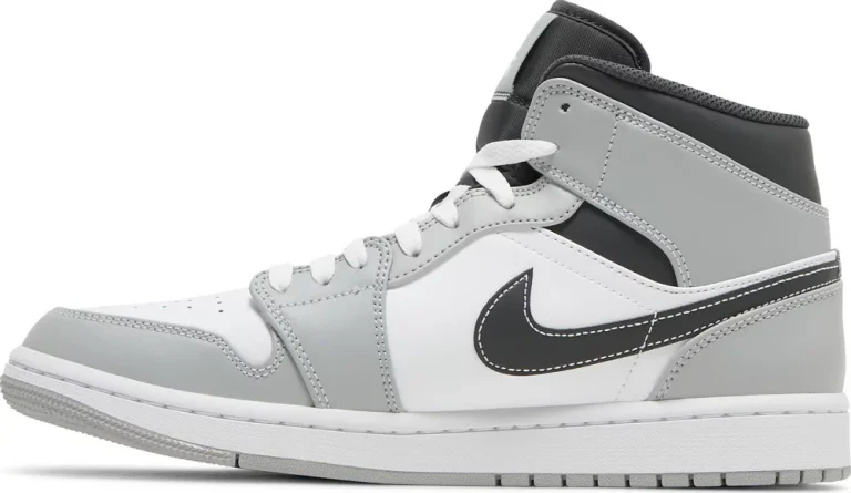 Air Jordan 1 Mid - Light Smoke Grey