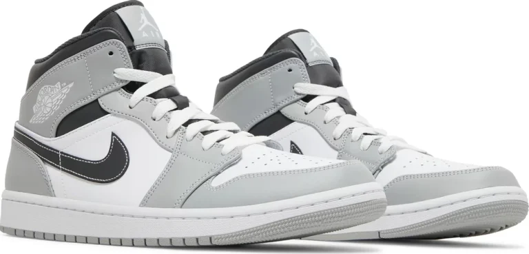 Air Jordan 1 Mid - Light Smoke Grey