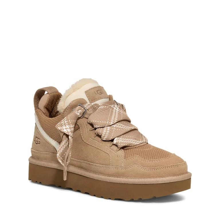 UGG Womens Lowmel Sneaker Sand