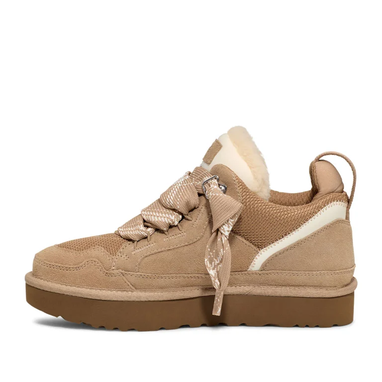 UGG Womens Lowmel Sneaker Sand