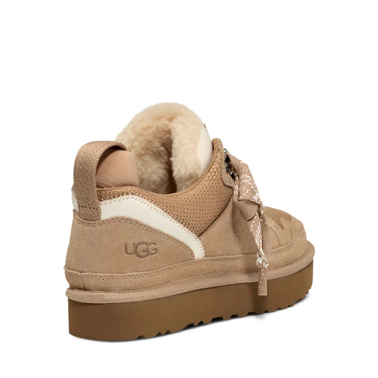 UGG Womens Lowmel Sneaker Sand
