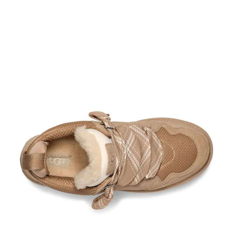 UGG Womens Lowmel Sneaker Sand