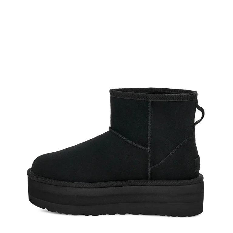 UGG CLASSIC PLATFORM BLACK