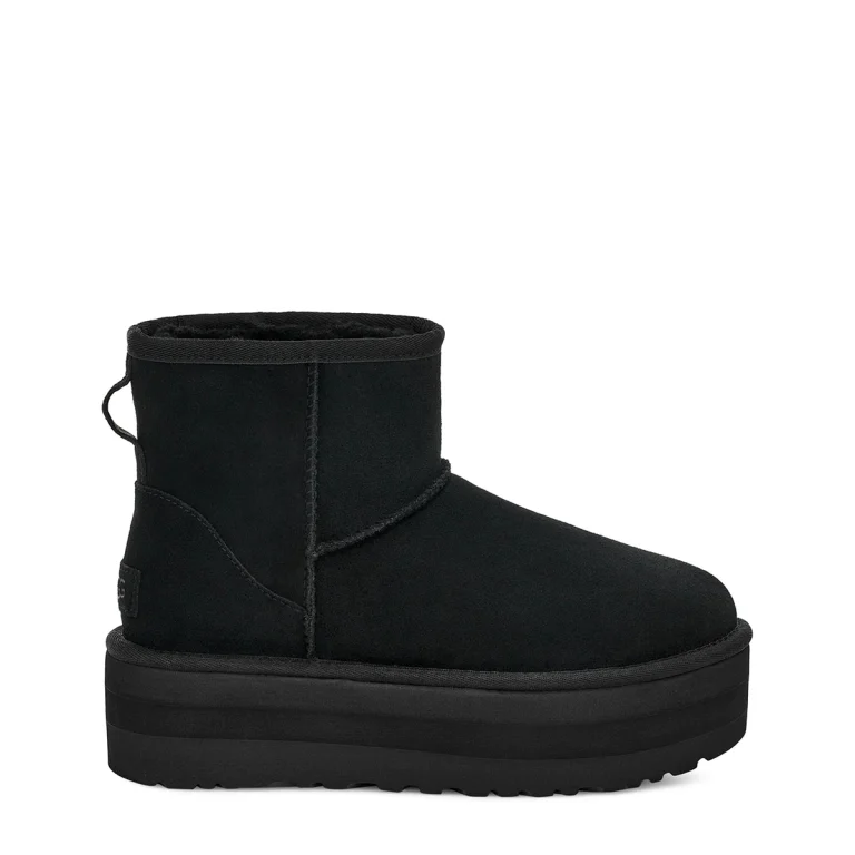 UGG CLASSIC PLATFORM BLACK