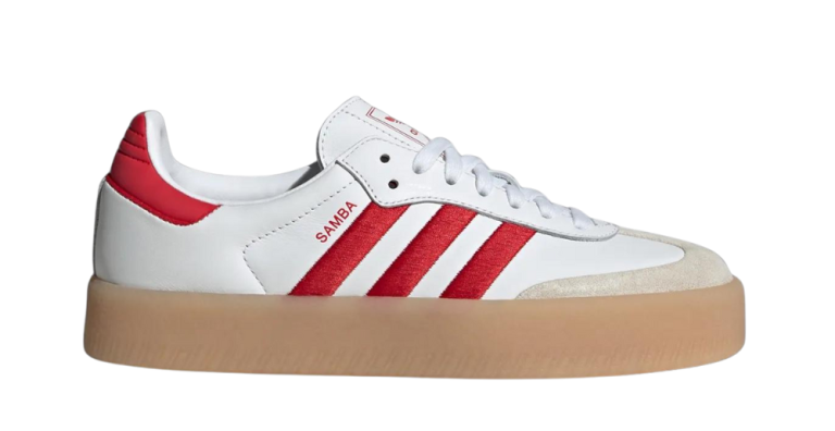 Adidas Samba Xlg White Red