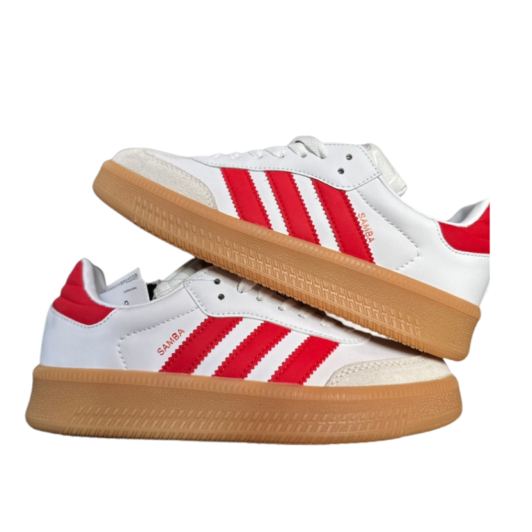 Adidas Samba Xlg White Red