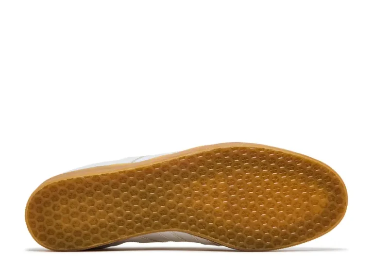 Gazelle - White Leather Gum