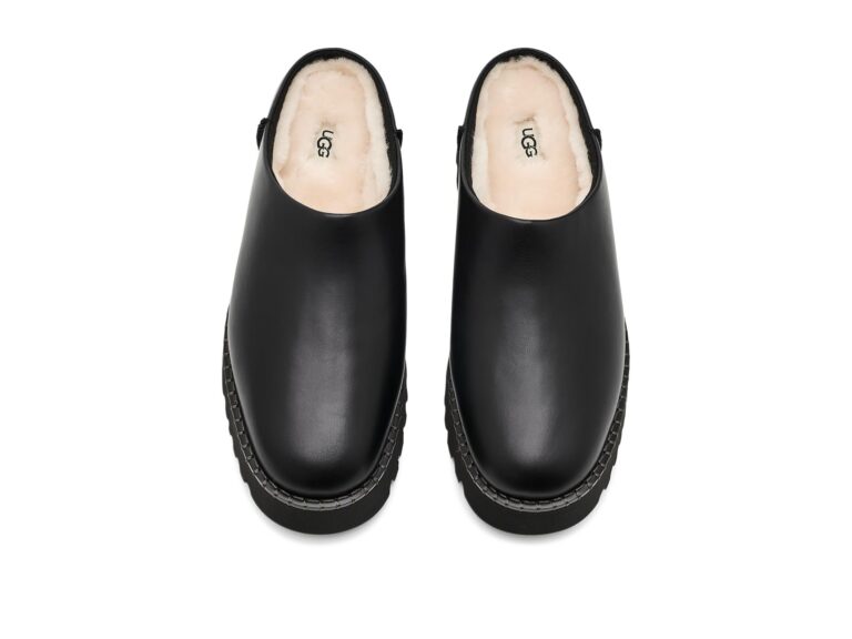 UGG Uptowner Mule - Black Leather
