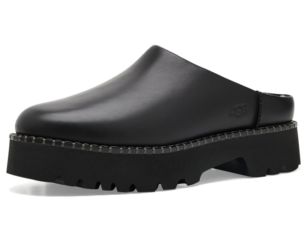 UGG Uptowner Mule - Black Leather