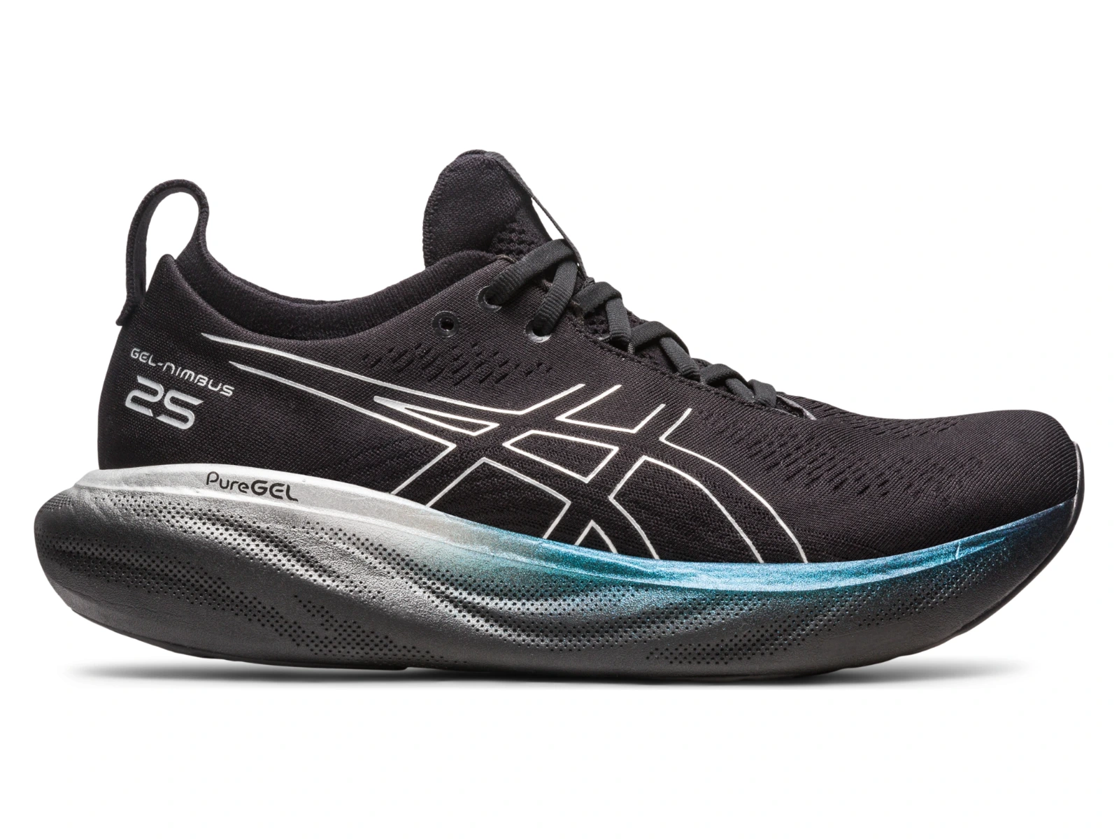 ASICS Gel-Nimbus 25 Platinum - Black