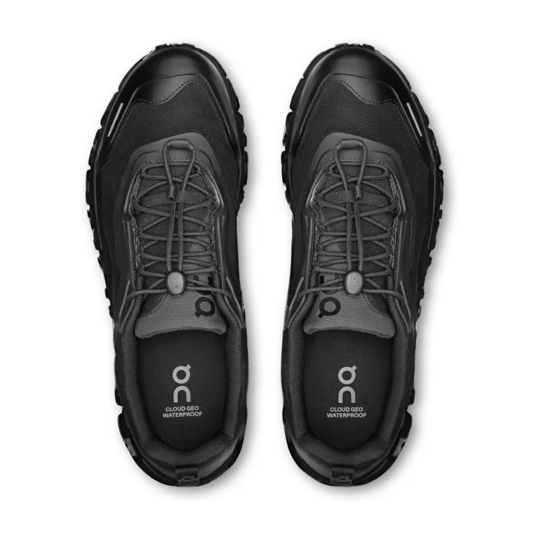 On Cloud 6 Geo Waterproof - Black