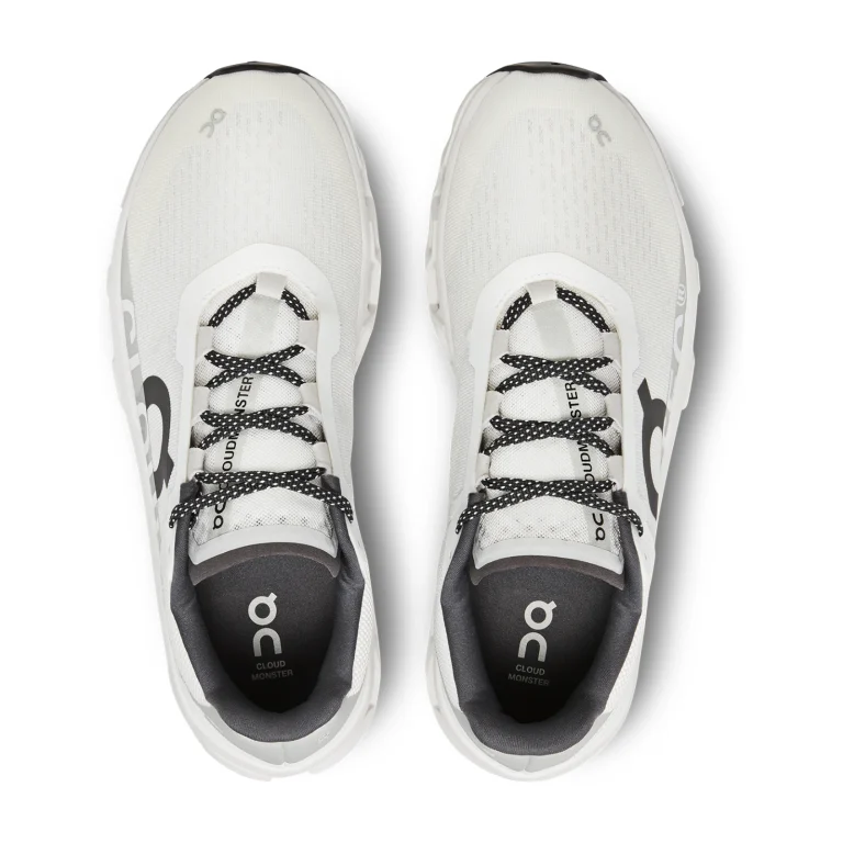 On Cloudmonster - Undyed White White