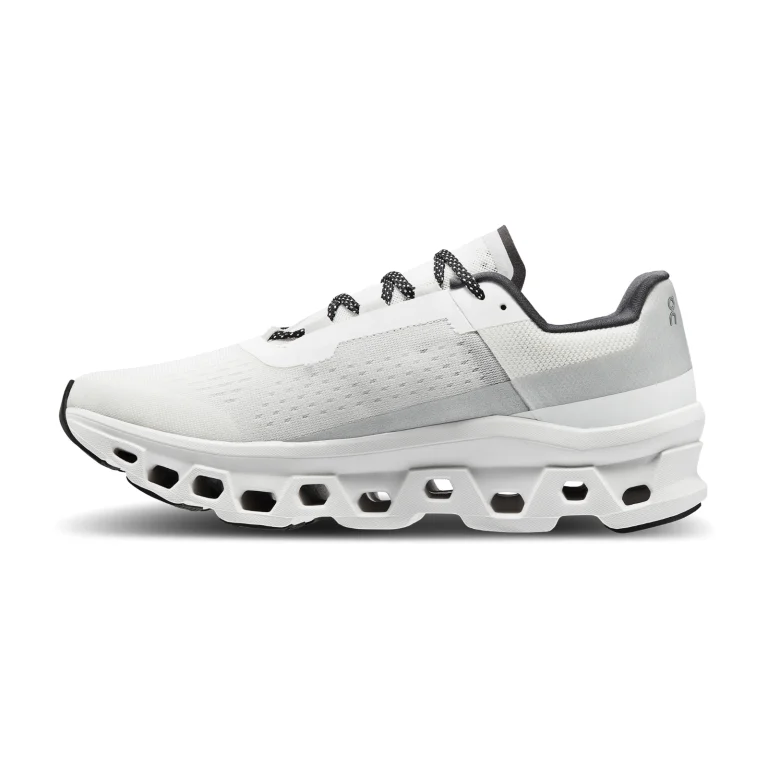 On Cloudmonster - Undyed White White