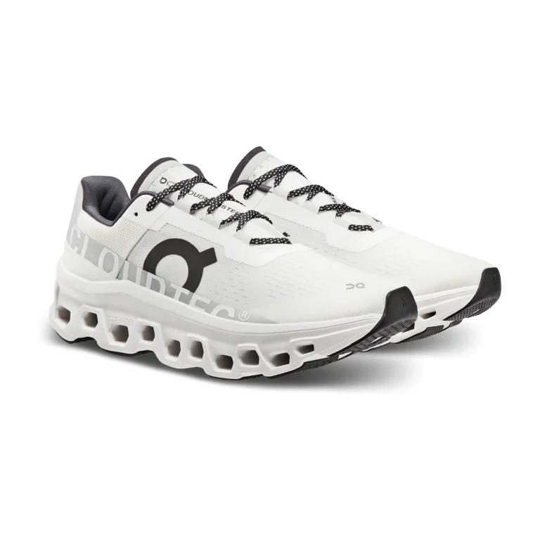 On Cloudmonster - Undyed White White