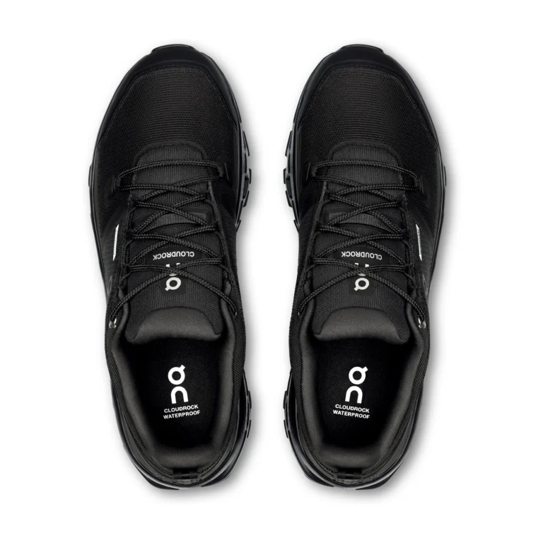 On Cloudrock Low Waterproof - Black