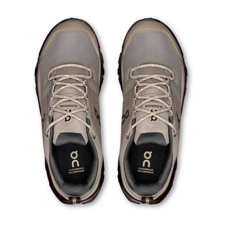On Cloudrock Low Waterproof - Cinder Ox