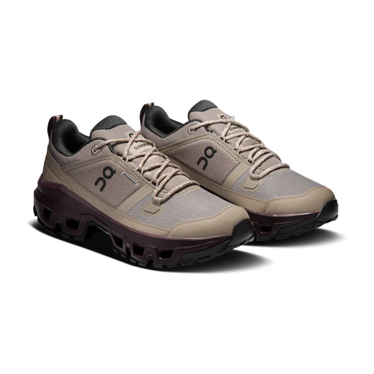 On Cloudrock Low Waterproof - Cinder Ox