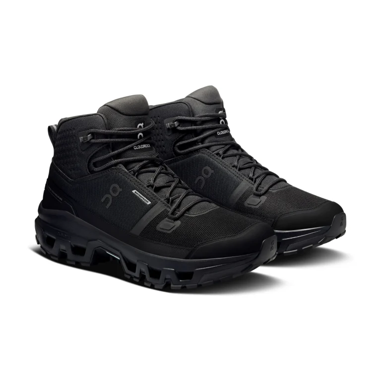 On Cloudrock Mid Waterproof - Black