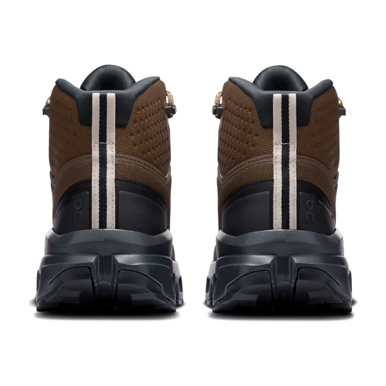 On Cloudrock Mid Waterproof - Earth Black