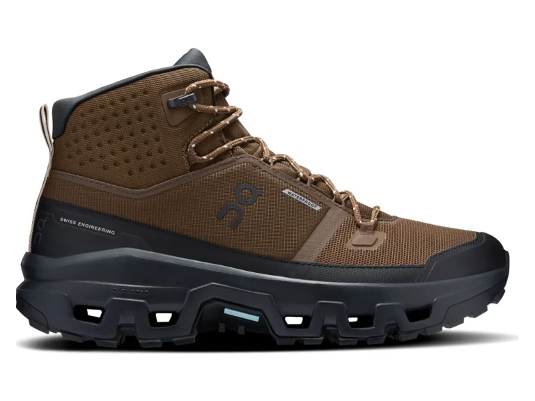 On Cloudrock Mid Waterproof - Earth Black