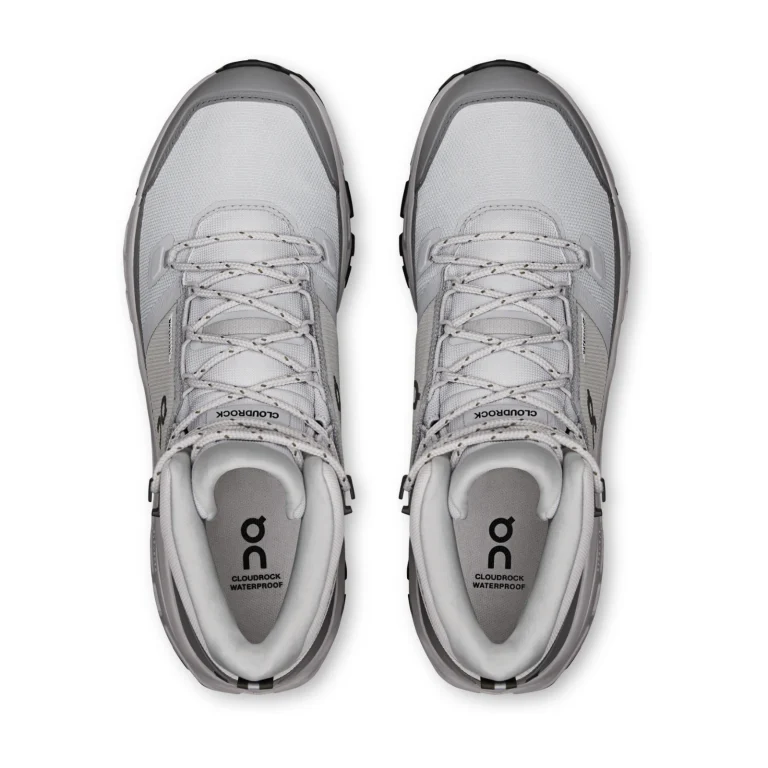 On Cloudrock Mid Waterproof - Glacier Alloy