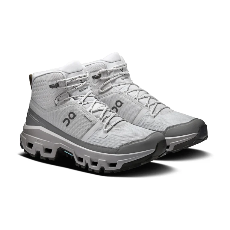 On Cloudrock Mid Waterproof - Glacier Alloy