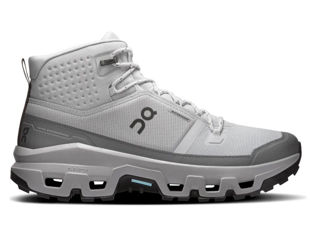 On Cloudrock Mid Waterproof - Glacier Alloy