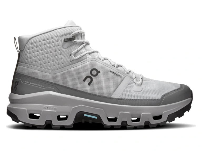 On Cloudrock Mid Waterproof - Glacier Alloy