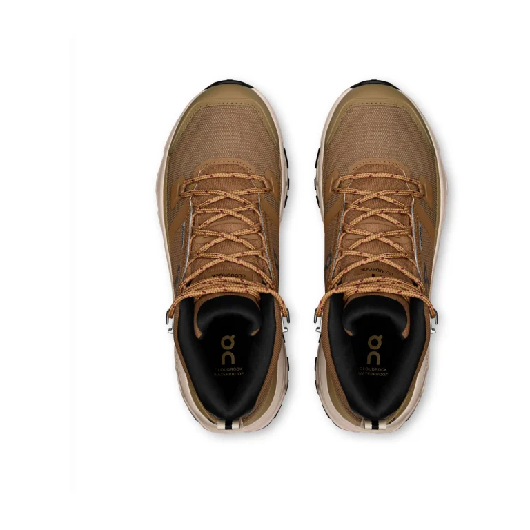 On Cloudrock Mid Waterproof - Sphinx Sand